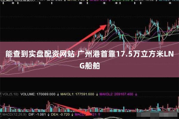 能查到实盘配资网站 广州港首靠17.5万立方米LNG船舶